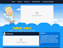 Tablet Screenshot of cherubwings.com